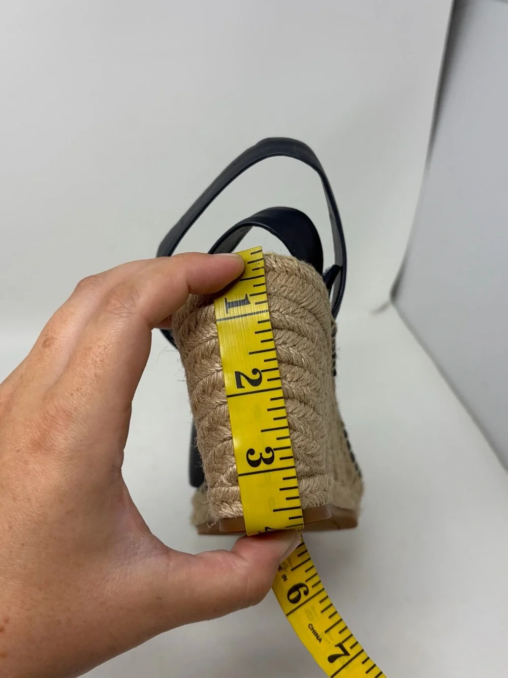 EUC Tory Burch Bimba Wedge Espadrille Size 9.5